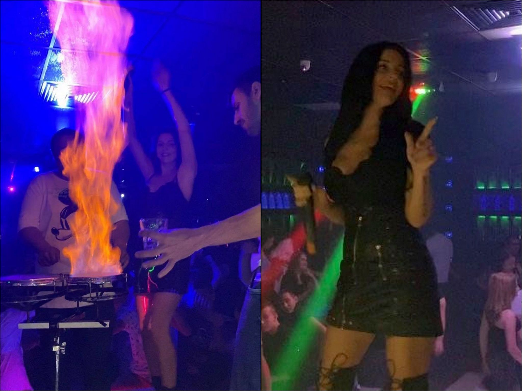 Дебора запали пожар в годечкия клуб „Енигма“ (СНИМКИ)