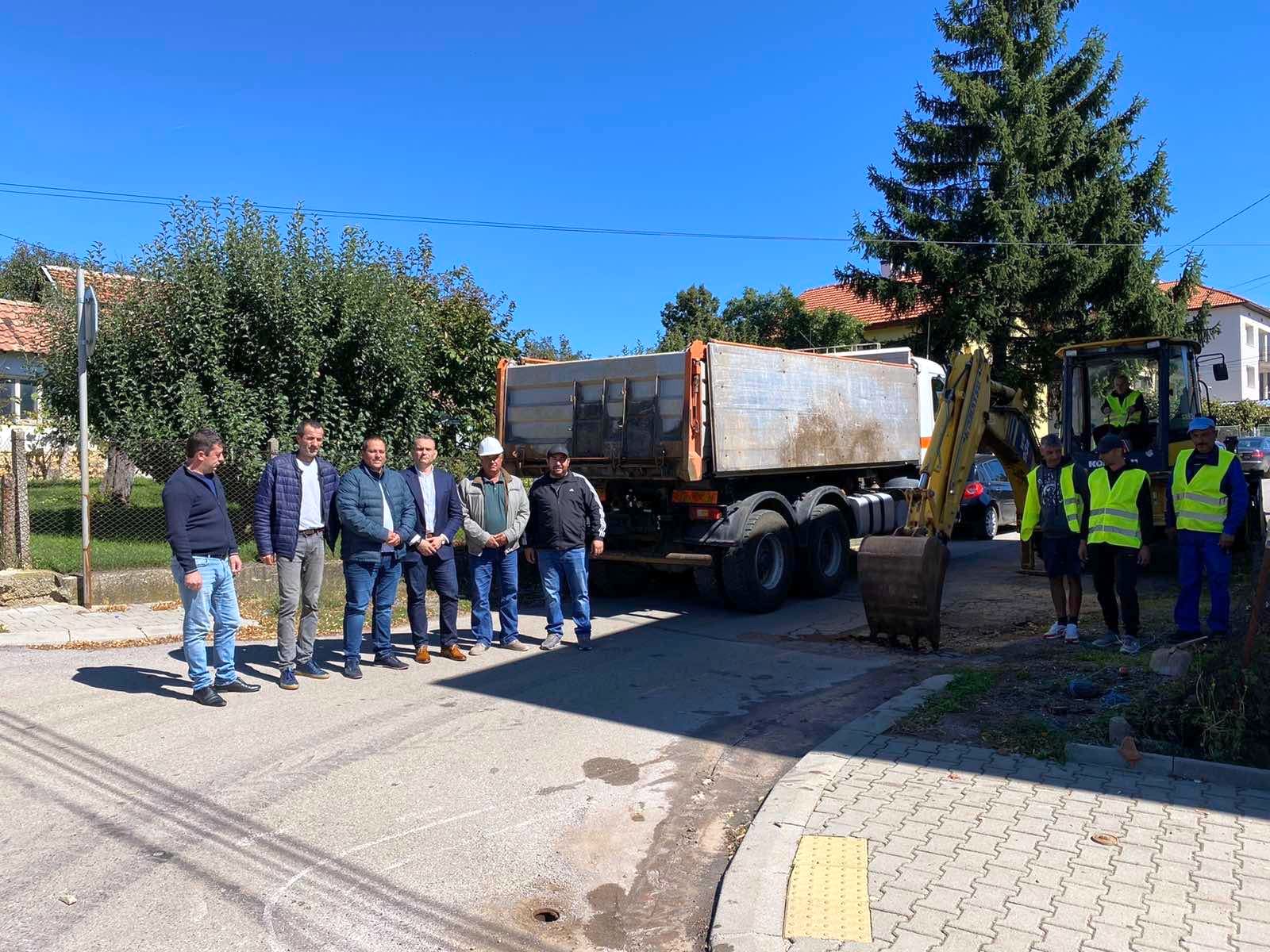 Направиха първа копка на етап V от проекта за подмяна на водопровода в Годеч